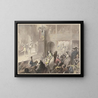 Johann Heinrich Ramberg - Theaterpublikum bei der Vorstellung eines Ballettstckes.webp