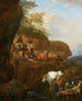 Italian landscape - Johann Heinrich Roos — artwork view