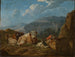 Paisaje de montaña italiano - Johann Heinrich Roos — vista de la obra