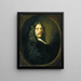 Retrato de Nicolas Ruland - Johann Heinrich Roos — cuadro enmarcado en la pared