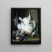 Still life with dead poultry - Johann Heinrich Roos — framed artwork on a wall