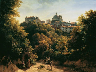 Johann Heinrich Schilbach - Ansicht von Ariccia.webp