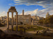 Vista del Foro Romano hacia el Capitolio - Johann Heinrich Schilbach — vista de la obra