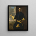 Charles XII 1682-1718 - Johann Heinrich Wedekind — framed artwork on a wall