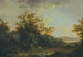 Paisaje con pescadores, pastores y ganado - Johann Heinrich West — vista de la obra
