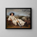 Goethe en el campo romano - Johann Heinrich Wilhelm Tischbein — cuadro enmarcado en la pared