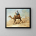 Negev Sebee al Hel - Johann Hermann Kretzschmer — cuadro enmarcado en la pared