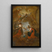 Anunciación - Johann Ignaz Cimbal — cuadro enmarcado en la pared