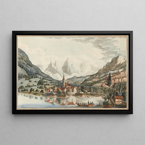 Johann Jakob Aschmann - Prospect der Flecken Arth im Canton Schweiz.webp