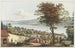 Vista de Rüschlikon sobre el lago de Zúrich y naturaleza - Johann Jakob Aschmann — vista de la obra