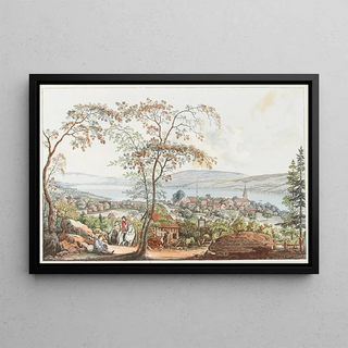 Johann Jakob Aschmann - Prospect von Thallweil am Zrichsee nd Natur.webp