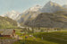 Kandersteg y el valle de Kander del norte - Johann Jakob Biedermann — vista de la obra