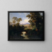 de los alrededores de Roma - Johann Jakob Frey — cuadro enmarcado en la pared