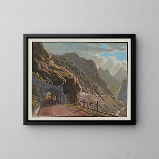 Johann Jakob Meyer - Galerie al Rio di Peder au dessous de lAuberge de Spondalunga en allant  Bormio.webp