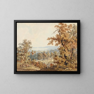 Johann Karl Mllener - Scne bergre aux environs de Lausanne.webp