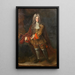 Emperor Charles VI - Johann Kupezky — framed artwork on a wall