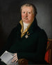 Retrato de un caballero con chaleco amarillo - Johann Lederer — vista de la obra