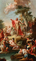 The Sermon of Saint John the Baptist - Johann Lucas Kracker — artwork view