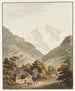 View of the Jungfrauhorn - Johann Ludwig Aberli — artwork view