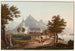 Vista de Bornhofen desde las ruinas de Liebenstein y Sternberg o los dos hermanos - Johann Ludwig Bleuler — vista de la obra