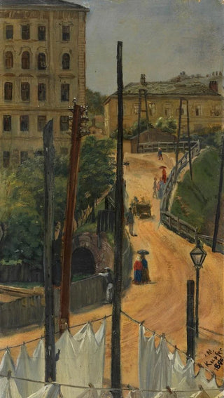 Johann Michael Kupfer - Die sogenannte Hngstatt 9 Sechsschimmelgasse.webp