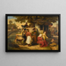 A las afueras de las puertas de Esmirna - Johann Michael Wittmer — cuadro enmarcado en la pared