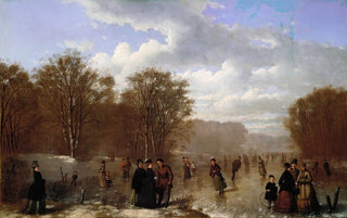 Johann Monglels Culverhouse - Skating on the Wissahickon.webp