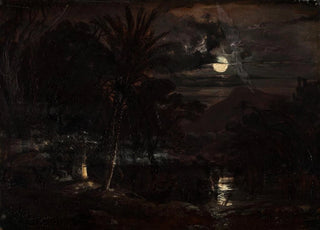 Johann Moritz Rugendas - Papyri On The Anapo River At Siracusa.webp