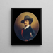 El pintor Eduard Ender - Johann Nepomuk Ender — cuadro enmarcado en la pared