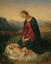 María adorando al Niño - Johann Nepomuk Ender — vista de la obra