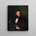 Albert von Camesina, gráfico y arqueólogo - Johann Nepomuk Mayer — cuadro enmarcado en la pared