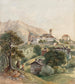 Schenna cerca de Merano - Johann Nepomuk Passini — vista de la obra
