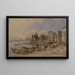 Quai de Gaeta - Johann Nepomuk Rauch — cuadro enmarcado en la pared