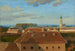 Vista del Schänzel hacia el Augarten - Johann Peter Krafft — vista de la obra