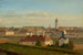 Vista del canal del Danubio hacia Leopoldstadt - Johann Peter Krafft — vista de la obra