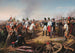 Declaración de victoria después de la batalla de Leipzig el 18 de octubre de 1813 - Johann Peter Krafft — vista de la obra
