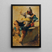 Hombre con armadura del siglo XVII - Johann Till el Joven — cuadro enmarcado en la pared