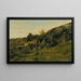 Paisaje de pradera con rocas - Johann Till le Jeune — cuadro enmarcado en la pared