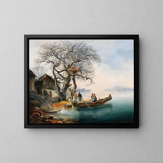 Johann Werner - An Autumn Morning on Lake Wrthersee.webp