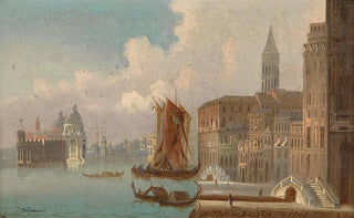 Johann Wilhelm Jankowski - Partie aus Venedig.webp
