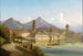 Riva sobre el lago de Garda - Johann Wilhelm Jankowsky — vista de la obra