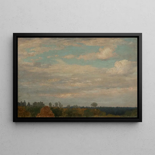Johann Wilhelm Schirmer - Wolken ber herbstlichem Wald.webp