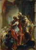 Saint Samson with Emperor Justinian - Johann Wolfgang Baumgartner — artwork view