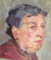 Retrato de una dama - Johanna Kampmann-Freund — vista de la obra
