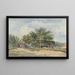 Vista cerca de Appelscha - Johanna Wilhelmina von Stein Callenfels — cuadro enmarcado en la pared