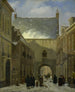 La puerta de la prisión de La Haya - Johannes Adrianus van der Drift — vista de la obra
