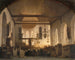 Un servicio en la Geertekerk de Utrecht - Johannes Bosboom — vista de la obra