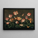 Naturaleza muerta con tulipanes - Johannes Bosschaert — cuadro enmarcado en la pared