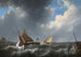 Eaux turbulentes - Johannes Christiaan Schotel — vista de la obra