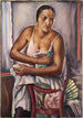 Mujer enmascarada - Johannes Greenberg — vista de la obra
